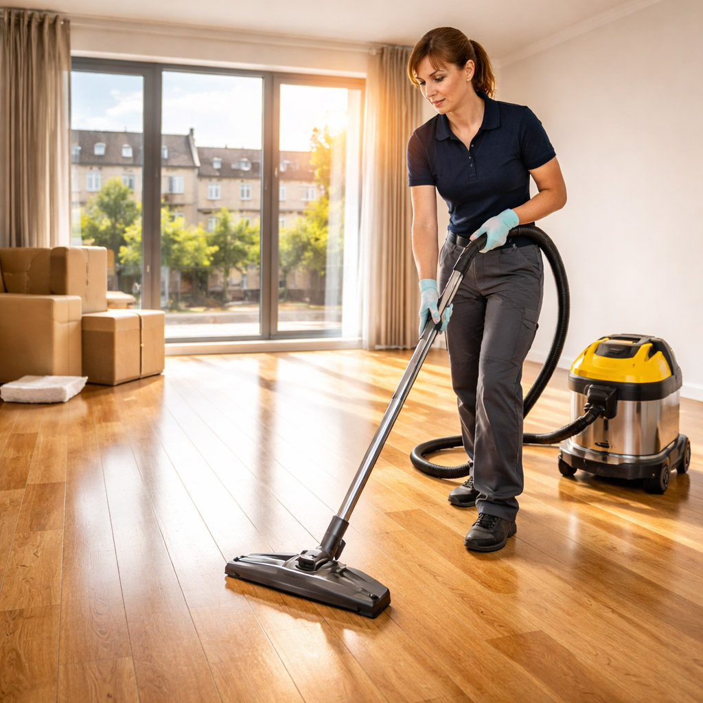 end of tenancy cleaning East London empty property deep cleaning kitchen bathroom move out cleaning