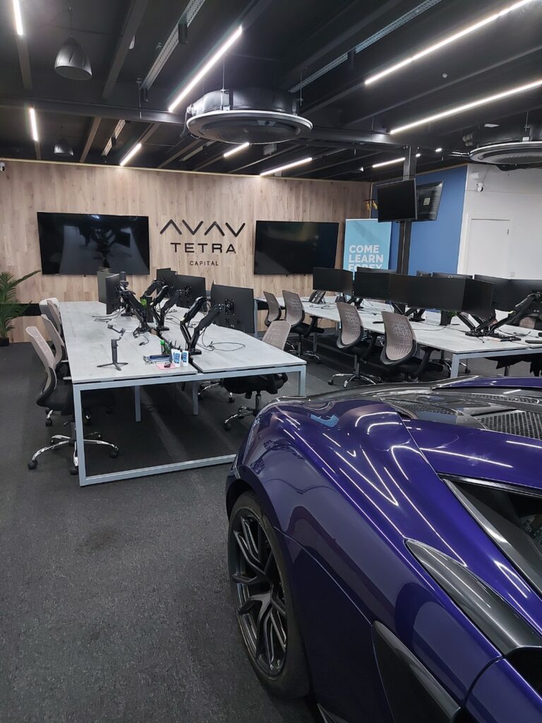 office cleaning services London modern workspace desks cleaned and sanitised